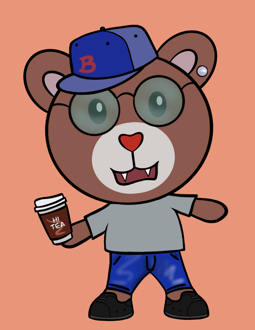 Best Polygon NFT Collection on Opensea - Jolly Teddy Party #7239