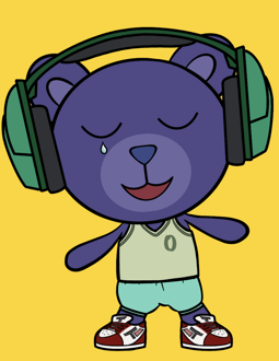 Best Polygon NFT Collection on Opensea - Jolly Teddy Party #7243