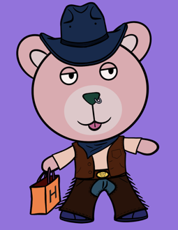 Best Polygon NFT Collection on Opensea - Jolly Teddy Party #7411
