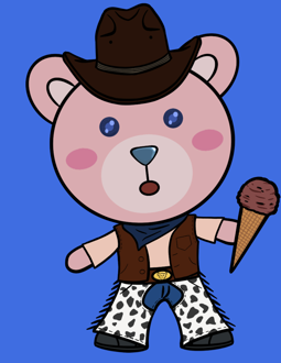 Best Polygon NFT Collection on Opensea - Jolly Teddy Party #7414