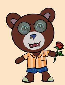 Best Polygon NFT Collection on Opensea - Jolly Teddy Party #7418