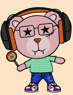 Best Polygon NFT Collection on Opensea - Jolly Teddy Party #7425