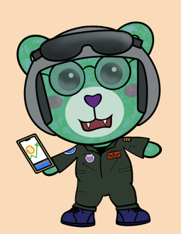 Best Polygon NFT Collection on Opensea - Jolly Teddy Party #7434