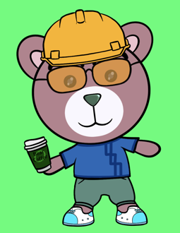 Best Polygon NFT Collection on Opensea - Jolly Teddy Party #7442