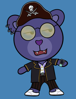 Best Polygon NFT Collection on Opensea - Jolly Teddy Party #7444