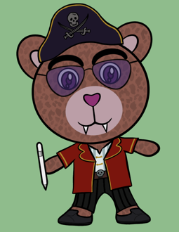 Best Polygon NFT Collection on Opensea - Jolly Teddy Party #7445
