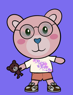 Best Polygon NFT Collection on Opensea - Jolly Teddy Party #7450