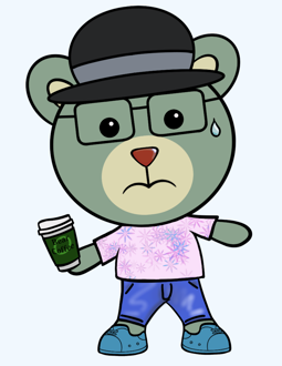 Best Polygon NFT Collection on Opensea - Jolly Teddy Party #75