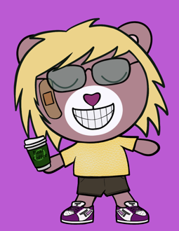 Best Polygon NFT Collection on Opensea - Jolly Teddy Party #7505