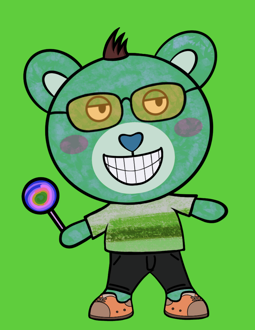 Best Polygon NFT Collection on Opensea - Jolly Teddy Party #7516