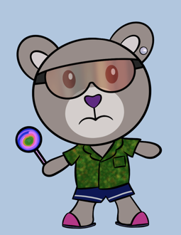 Best Polygon NFT Collection on Opensea - Jolly Teddy Party #7521