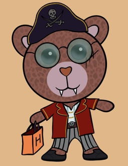 Best Polygon NFT Collection on Opensea - Jolly Teddy Party #7522