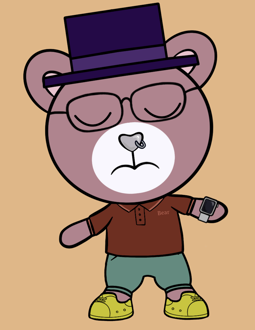 Best Polygon NFT Collection on Opensea - Jolly Teddy Party #7524