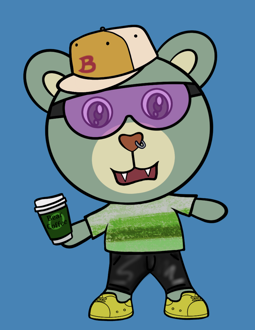 Best Polygon NFT Collection on Opensea - Jolly Teddy Party #7533