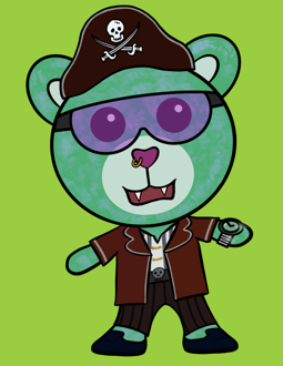 Best Polygon NFT Collection on Opensea - Jolly Teddy Party #7536