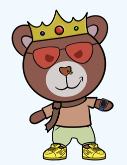 Best Polygon NFT Collection on Opensea - Jolly Teddy Party #7542