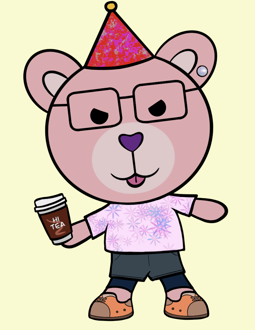 Best Polygon NFT Collection on Opensea - Jolly Teddy Party #7543