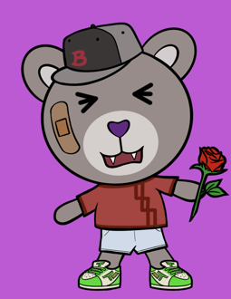 Best Polygon NFT Collection on Opensea - Jolly Teddy Party #7550