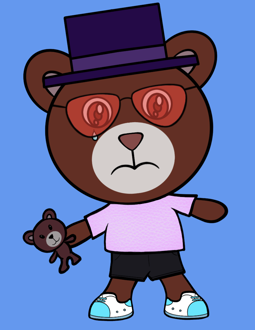 Best Polygon NFT Collection on Opensea - Jolly Teddy Party #7568