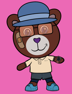 Best Polygon NFT Collection on Opensea - Jolly Teddy Party #7580