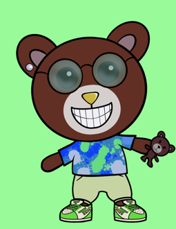Best Polygon NFT Collection on Opensea - Jolly Teddy Party #7594