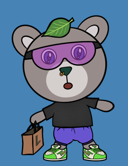 Best Polygon NFT Collection on Opensea - Jolly Teddy Party #76