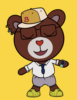 Best Polygon NFT Collection on Opensea - Jolly Teddy Party #7605