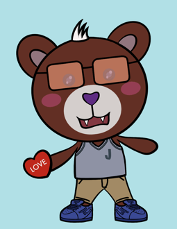 Best Polygon NFT Collection on Opensea - Jolly Teddy Party #7608