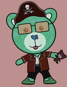 Best Polygon NFT Collection on Opensea - Jolly Teddy Party #7624
