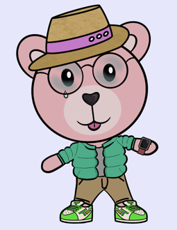Best Polygon NFT Collection on Opensea - Jolly Teddy Party #7625