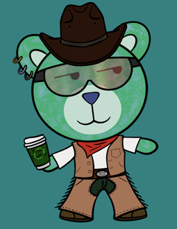 Best Polygon NFT Collection on Opensea - Jolly Teddy Party #7628