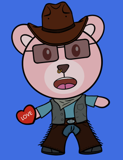 Best Polygon NFT Collection on Opensea - Jolly Teddy Party #763