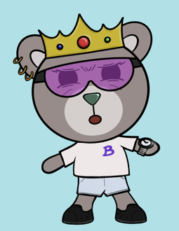 Best Polygon NFT Collection on Opensea - Jolly Teddy Party #7633