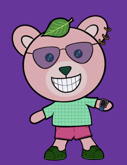 Best Polygon NFT Collection on Opensea - Jolly Teddy Party #7639