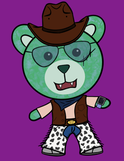 Best Polygon NFT Collection on Opensea - Jolly Teddy Party #7640