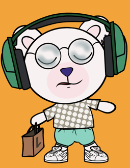 Best Polygon NFT Collection on Opensea - Jolly Teddy Party #7647