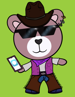Best Polygon NFT Collection on Opensea - Jolly Teddy Party #765