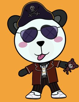 Best Polygon NFT Collection on Opensea - Jolly Teddy Party #7754