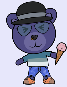 Best Polygon NFT Collection on Opensea - Jolly Teddy Party #7755