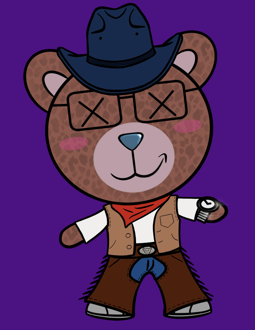 Best Polygon NFT Collection on Opensea - Jolly Teddy Party #777
