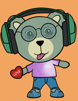 Best Polygon NFT Collection on Opensea - Jolly Teddy Party #7773