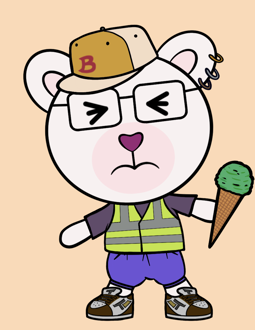 Best Polygon NFT Collection on Opensea - Jolly Teddy Party #7779