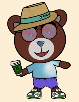 Best Polygon NFT Collection on Opensea - Jolly Teddy Party #778
