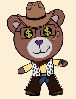 Best Polygon NFT Collection on Opensea - Jolly Teddy Party #7782