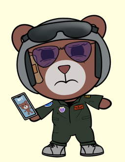 Best Polygon NFT Collection on Opensea - Jolly Teddy Party #7783