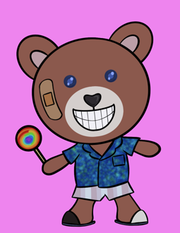 Best Polygon NFT Collection on Opensea - Jolly Teddy Party #7788