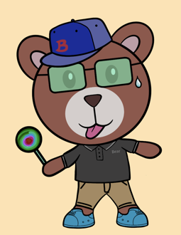 Best Polygon NFT Collection on Opensea - Jolly Teddy Party #781