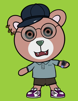 Best Polygon NFT Collection on Opensea - Jolly Teddy Party #7860