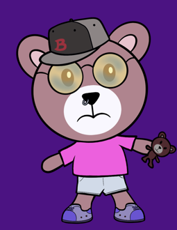 Best Polygon NFT Collection on Opensea - Jolly Teddy Party #7862