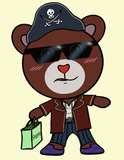 Best Polygon NFT Collection on Opensea - Jolly Teddy Party #7868